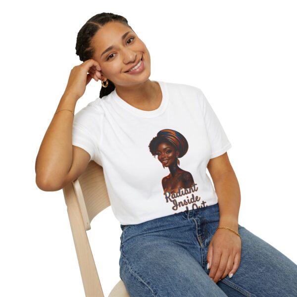 Radiant Inside and Out – Affirmation Tee Bold. Sleek. Limitlessly radiant. - Image 20