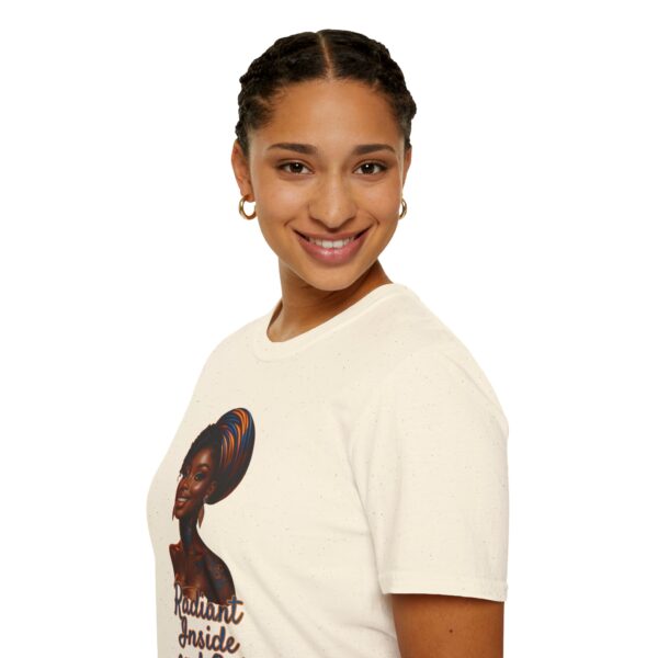 Radiant Inside and Out – Affirmation Tee Bold. Sleek. Limitlessly radiant. - Image 5
