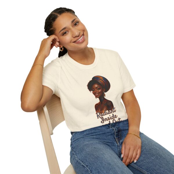 Radiant Inside and Out – Affirmation Tee Bold. Sleek. Limitlessly radiant. - Image 6